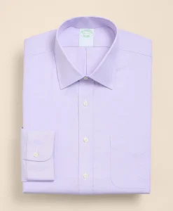 Brooks Brothers Explorer Collection Non-Iron Twill Ainsley Collar, Dress Shirt
