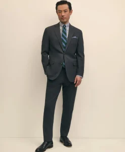 Brooks Brothers Explorer Collection Slim Fit Wool Suit Jacket