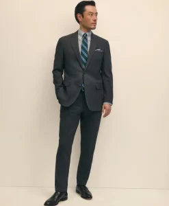 Brooks Brothers Explorer Collection Slim Fit Wool Suit Pants