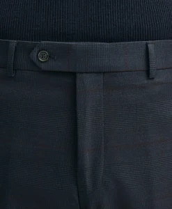 Brooks Brothers Explorer Collection Slim-Fit Wool Overcheck Suit Pants