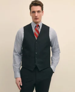 Brooks Brothers Explorer Collection Classic Fit Wool Suit Vest