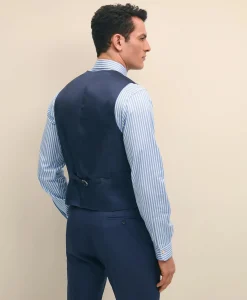 Brooks Brothers Explorer Collection Classic Fit Wool Suit Vest