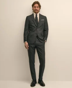 Brooks Brothers Explorer Collection Slim-Fit Wool Birdseye Suit Jacket
