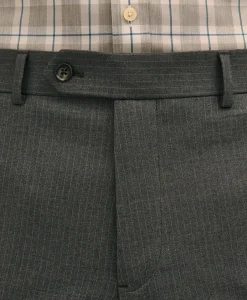 Brooks Brothers Explorer Collection Slim-Fit Wool Pinstripe Suit Pants