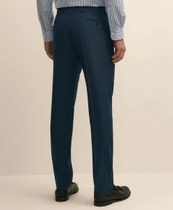 Brooks Brothers Explorer Collection Slim-Fit Wool Birdseye Suit Pants