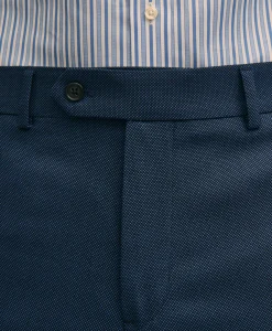 Brooks Brothers Explorer Collection Slim-Fit Wool Birdseye Suit Pants