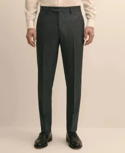 Brooks Brothers Explorer Collection Slim-Fit Wool Birdseye Suit Pants