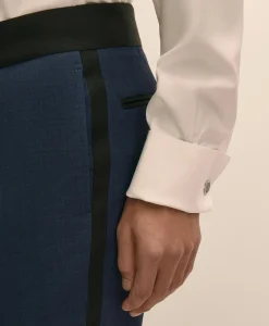 Brooks Brothers Explorer Collection Slim Fit Wool Tuxedo Pants
