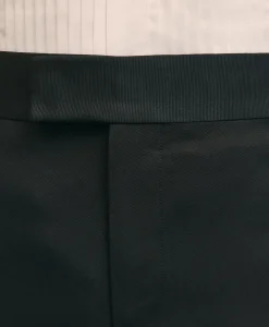 Brooks Brothers Explorer Collection Classic Fit Wool Tuxedo Pants