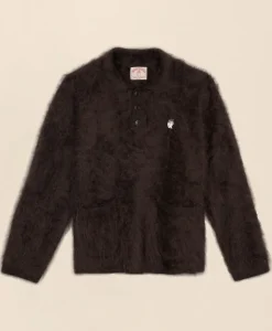 Brooks Brothers x Brain Dead Brushed Cashmere Embroidered Emblem Polo Sweater