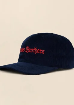 Brooks Brothers x Brain Dead Cotton, Corduroy & Leather Emblem Baseball Hat