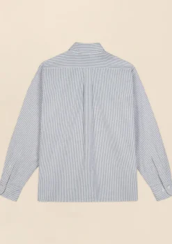 Brooks Brothers x Brain Dead Cotton Embroidered Oxford Button-Down Collar, Striped Sport Shirt