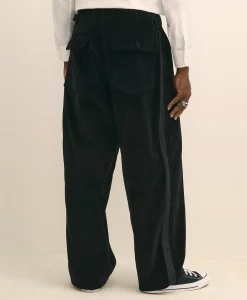 Brooks Brothers X Engineered Garments Cotton Corduroy Fatigue Dress Pants