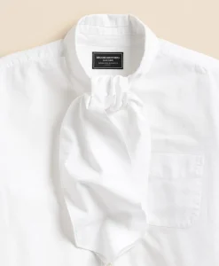 Brooks Brothers X Engineered Garments Cotton Oxford Ascot Collar Oversized Dress Shirt