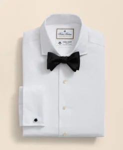 Brooks Brothers X Thomas Mason® Cotton Twill Londoner Collar Dress Shirt