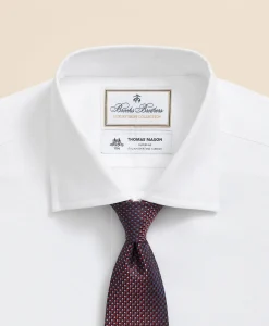 Brooks Brothers X Thomas Mason® Cotton Pinpoint Oxford English Collar Dress Shirt