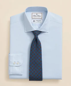 Brooks Brothers X Thomas Mason® Cotton Pinpoint Oxford English Collar Dress Shirt