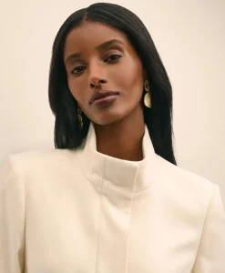 Brushed Wool Coat