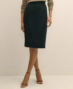 Cashmere Pencil Skirt