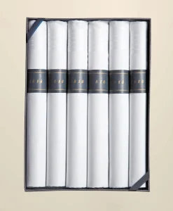 Cigar-Rolled Handkerchiefs-Set of 6