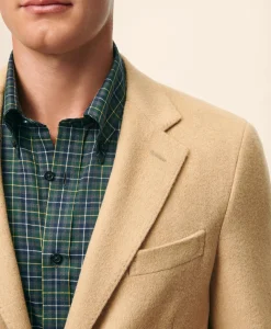 Classic Fit Camel Hair Twill 1818 Sport Coat