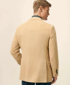 Classic Fit Camel Hair Twill 1818 Sport Coat