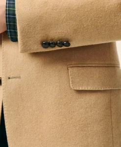 Classic Fit Camel Hair Twill 1818 Sport Coat