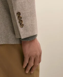 Classic Fit Cotton Jacquard Knit Sport Coat