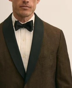 Classic Fit Cotton-Linen 1818 Shawl Collar Tuxedo