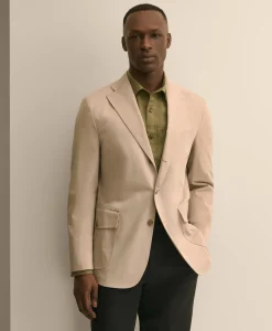 Classic Fit Cotton Safari Sport Coat