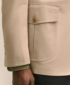 Classic Fit Cotton Safari Sport Coat