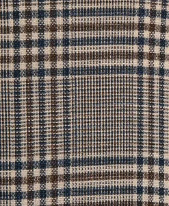 Classic Fit Linen-Silk-Cotton Check 1818 Sport Coat