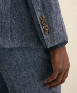 Classic Fit Linen Twill Suit Jacket