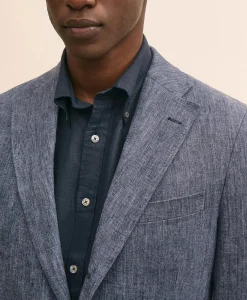 Classic Fit Linen Twill Suit Jacket