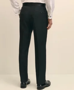 Classic Fit Merino Wool Twill 1818 Tuxedo Pants