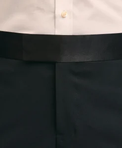 Classic Fit Merino Wool Twill 1818 Tuxedo Pants
