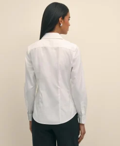 Classic-Fit Non-Iron Stretch Supima® Cotton Dress Shirt