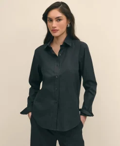 Classic-Fit Non-Iron Stretch Supima® Cotton Dress Shirt