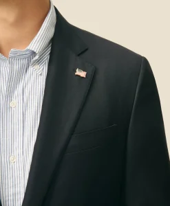 Classic Fit Stretch Saxxon™ Wool 1818 Blazer