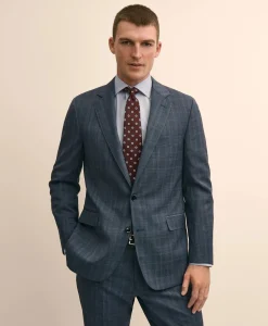 Classic Fit Wool Check 1818 Suit