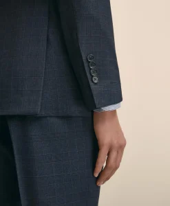 Classic Fit Wool Check 1818 Suit