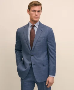 Classic Fit Wool Check 1818 Suit
