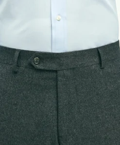 Classic Fit Wool Flannel Dress Pants