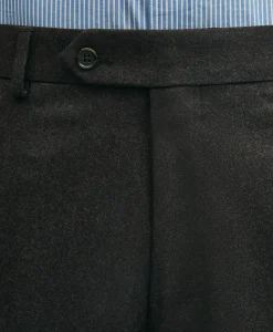 Classic Fit Wool Flannel Dress Pants