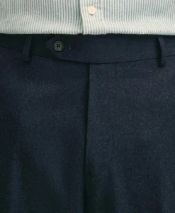 Classic Fit Wool Flannel Dress Pants