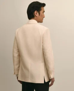 Classic Fit Wool-Linen 1818 Double-Breasted Dinner Jacket