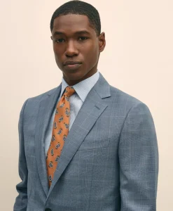 Classic Fit Wool Overcheck 1818 Suit
