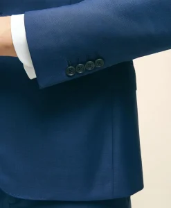 Classic Fit Wool Sharkskin 1818 Suit