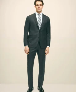Classic Fit Wool Tic 1818 Suit