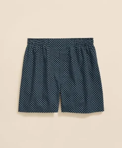 Cotton Broadcloth Dot Boxers